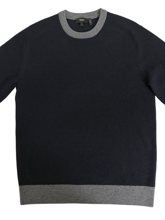 Theory Other - Theory Dark Navy Gray Crewneck Sweater Men’s Large NWOT